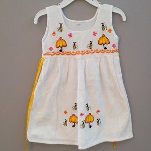 Vintage Bee embroidery dress